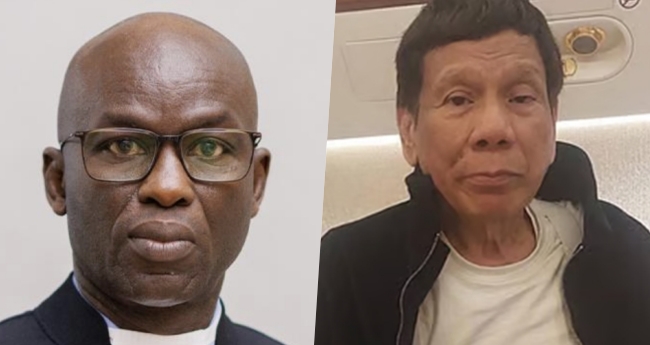 Icc prosecutor rodrigo roa duterte