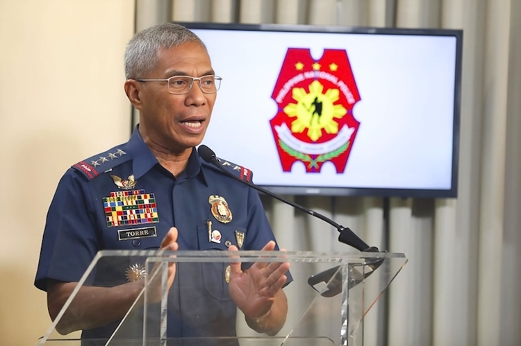 Pnp chief nicolas torre