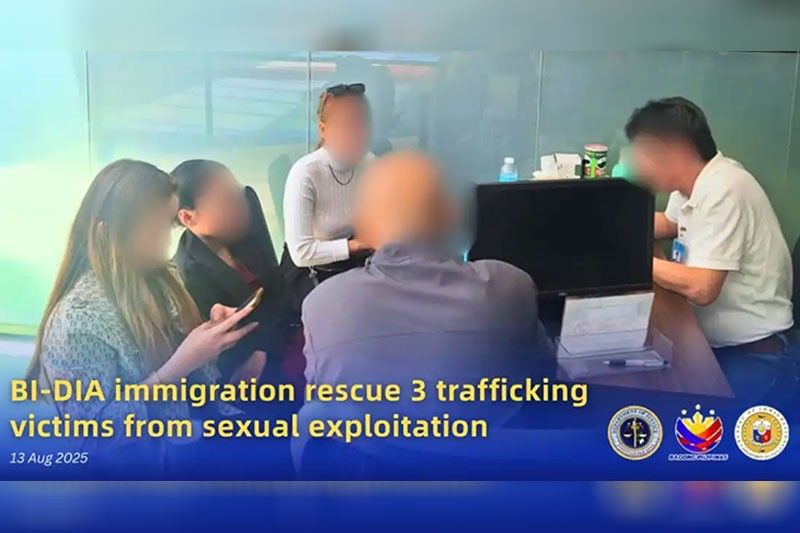 フィリピンで人身売買被害者3名を救出