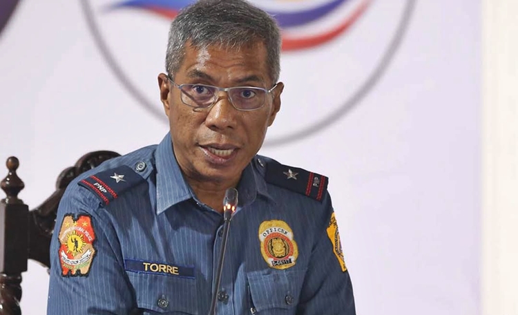 警察官に人間性を忘れないよう訴えるPNP長官