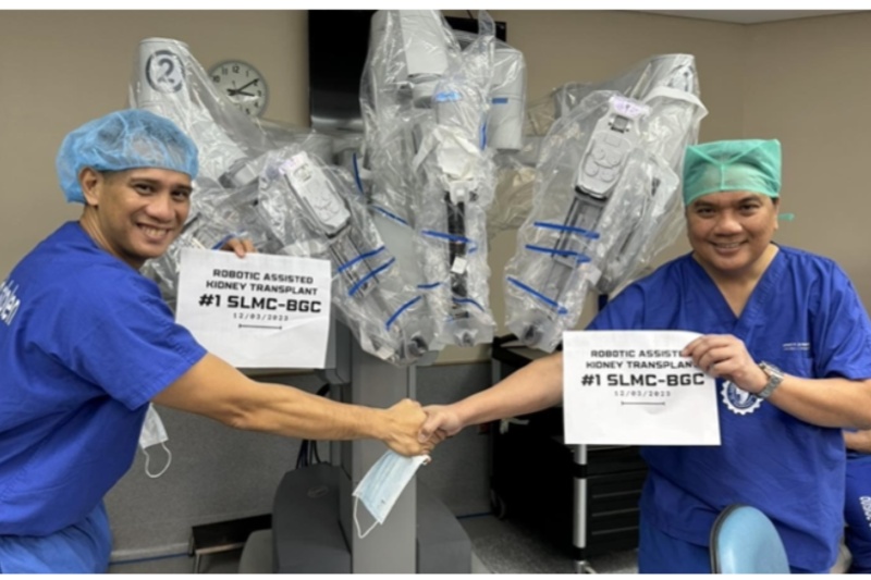 St lukes bgc robot assisted kidney transplant surgery