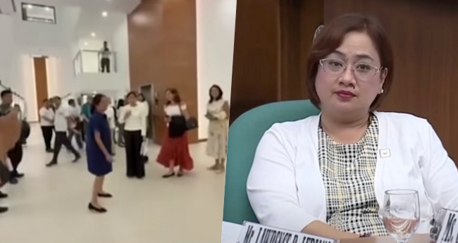 First lady liza marcos sarah discaya