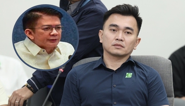 Flood control contractor lawrence lubiano chiz escudero