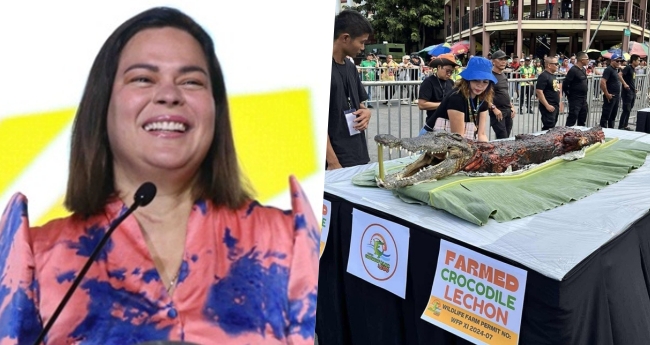 Sara duterte crocodile lechon