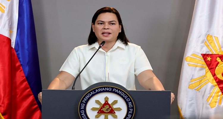 サラ・ドゥテルテ副大統領、政府の混乱を指摘