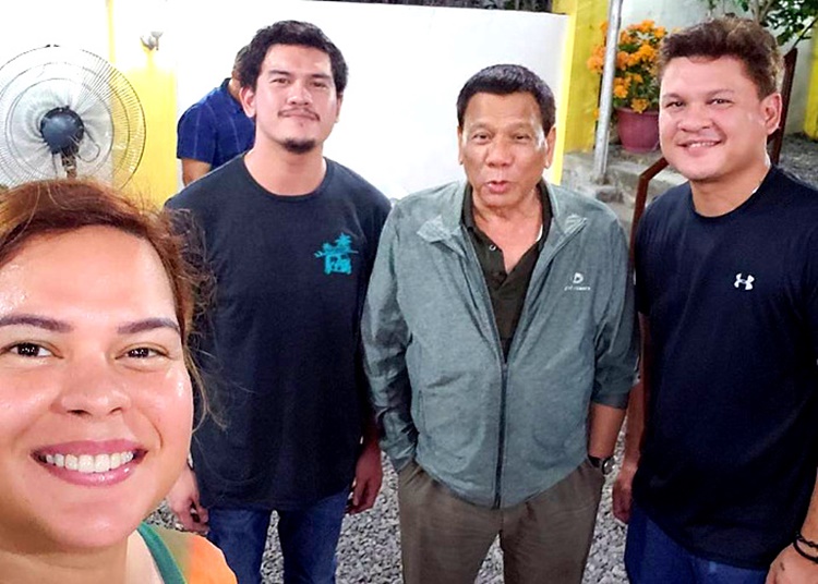 Vp sara duterte and family