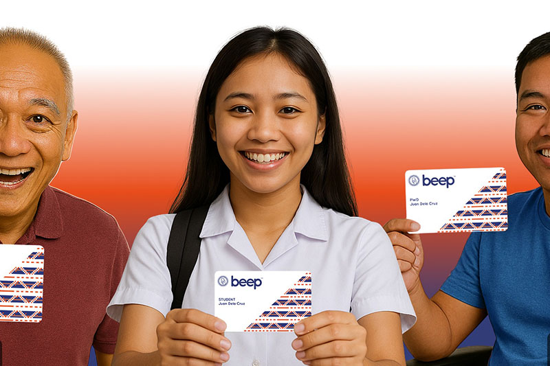 White beep cards