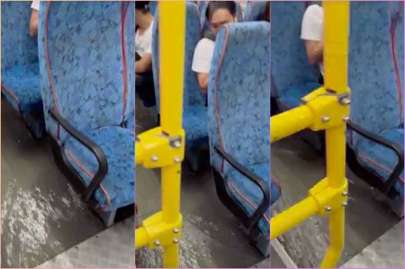 Edsa carousel bus flood