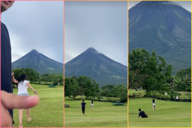 マヨン火山でのランニング挑戦が思わぬ展開に！