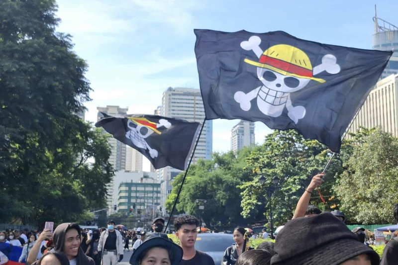 One piece flag