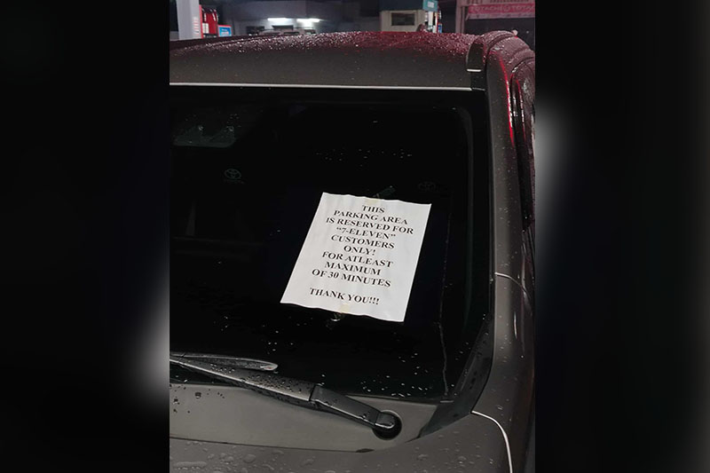 ノバリチェスで駐車違反、再び問題に