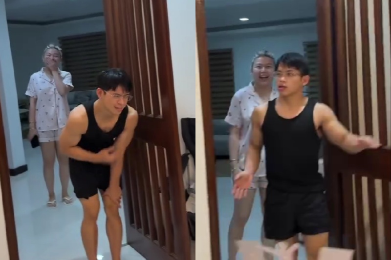 カルロス・ユロ選手、驚きの祝賀会に感激