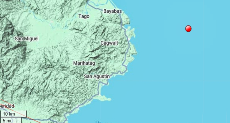 Surigao del sur earthquake