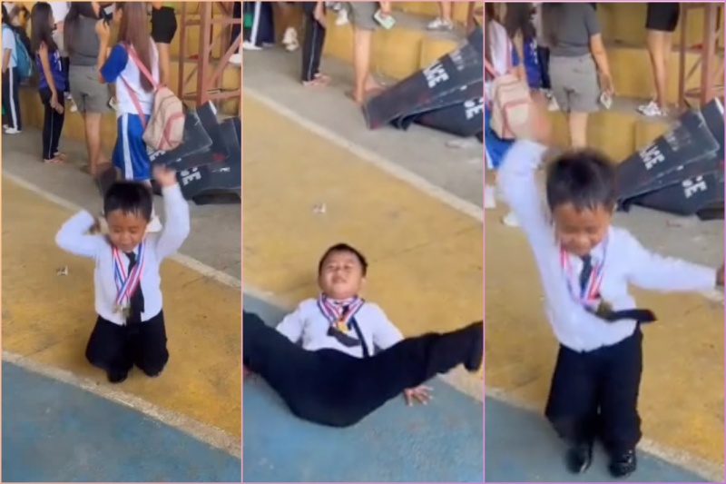 セブの学校で少年がドラァグクイーンを再現！