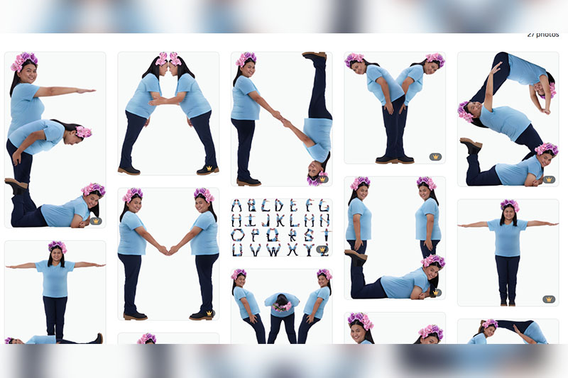 ヨガで話題！Kween Yasminのフォント旋風