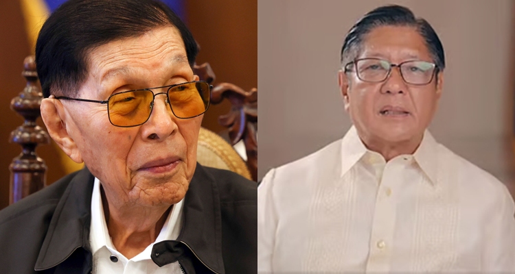 フィリピンの名士エンリレ氏にマルコス大統領が追悼