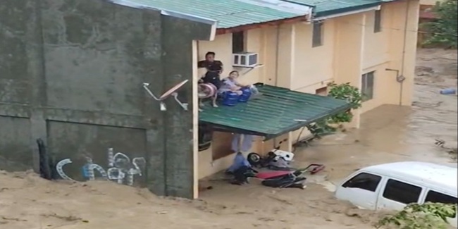 台風ティノ、フィリピンで壊滅的な洪水被害