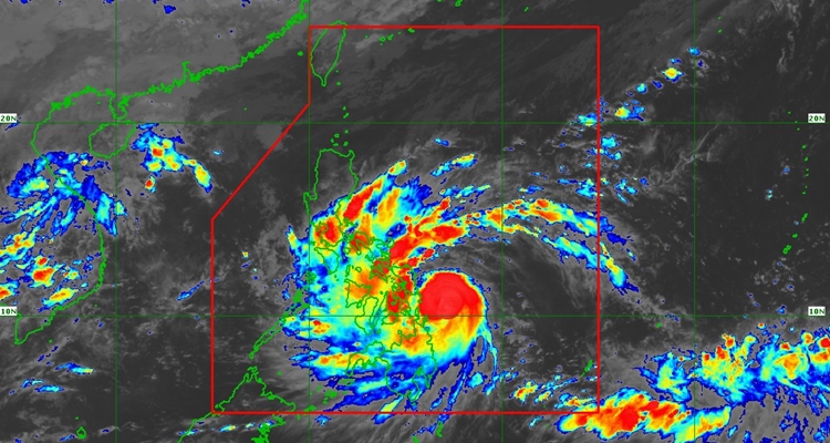 台風ティノ、東ビサヤ地方に警戒レベル4発令