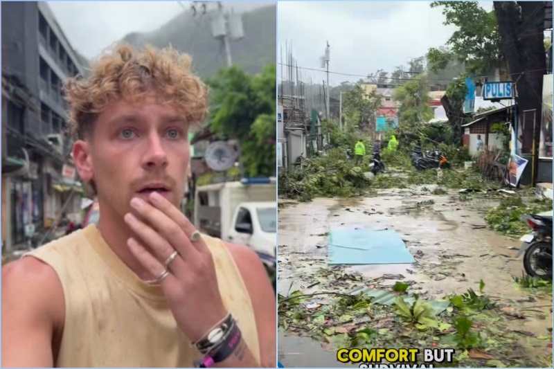 外国人ブロガーが伝える台風ティノの衝撃