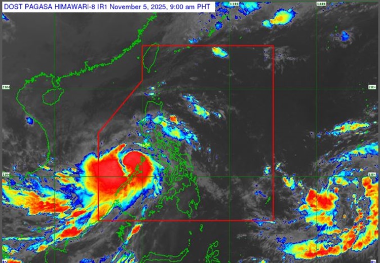 金曜に超大型台風がフィリピンに接近か