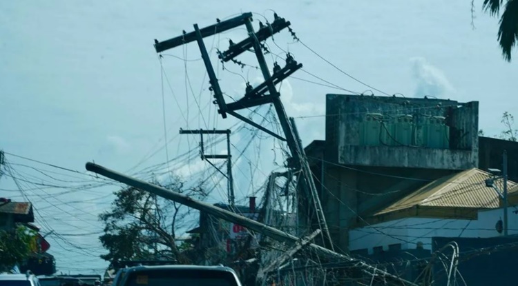 台風ティノの影響でビサヤとミンダナオ停電続く