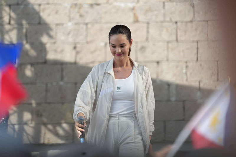 Catriona Gray November 30 rally