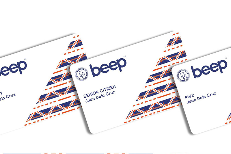Concessionary beep cards