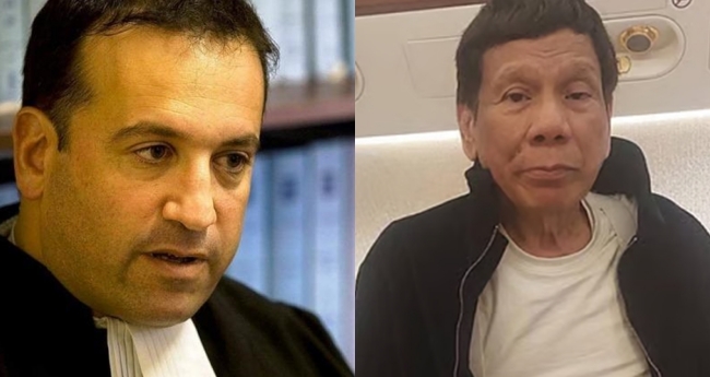Dutertes Lawyer Nicholas Kaufman Rodrigo Duterte