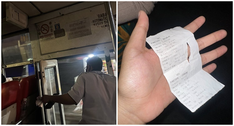 Female Passenger Disappointed w/ Bus Conductor After Her Change Was Not Returned