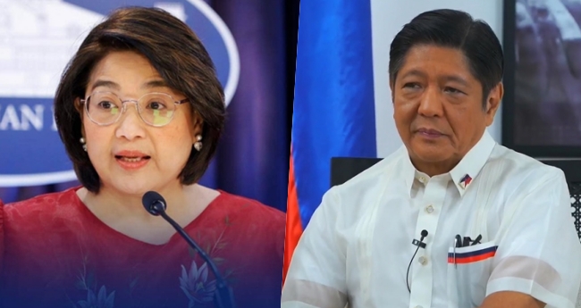 Ferdinand Marcos Jr. Claire Castro