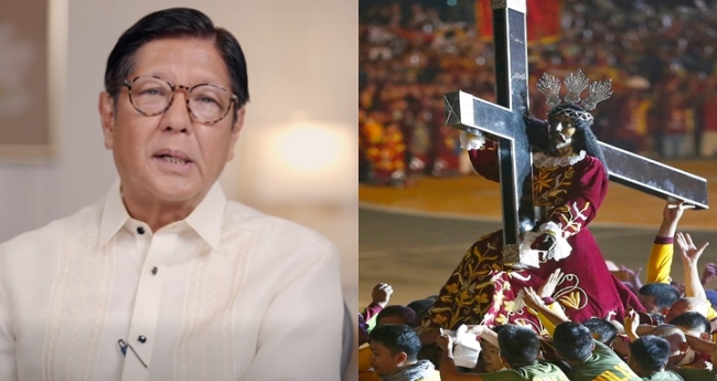 Ferdinand Marcos Jr. Feast of the Black Nazarene