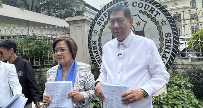 Leila de Lima, Edgar Erice To File Petition vs. Unprogrammed Appropriations under 2026 National Budget