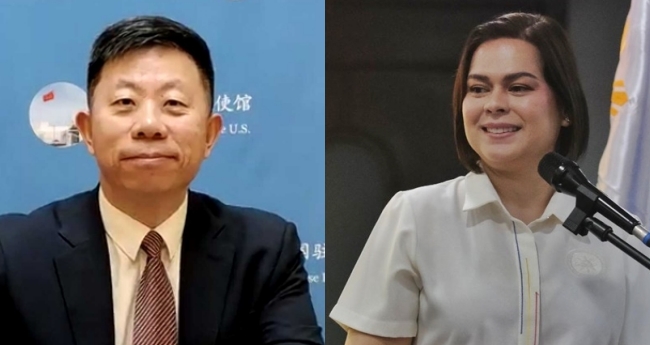 Sara Duterte Chinese Ambassador Jing Quan