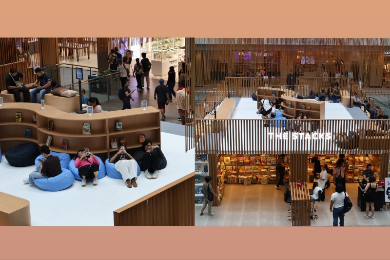 Two-level reading space in Makati fuels hopes for more public reading spots