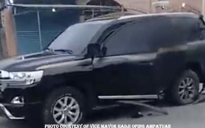 2 escort sugatan, 3 suspek todas Mayor inasinta ng rocket grenade, Himalang nakaligtas