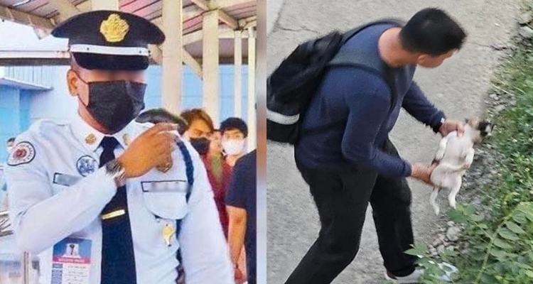 Viral Security Guard Guilty Beyond Reasonable Doubt After Throwing Puppy From Footbridge