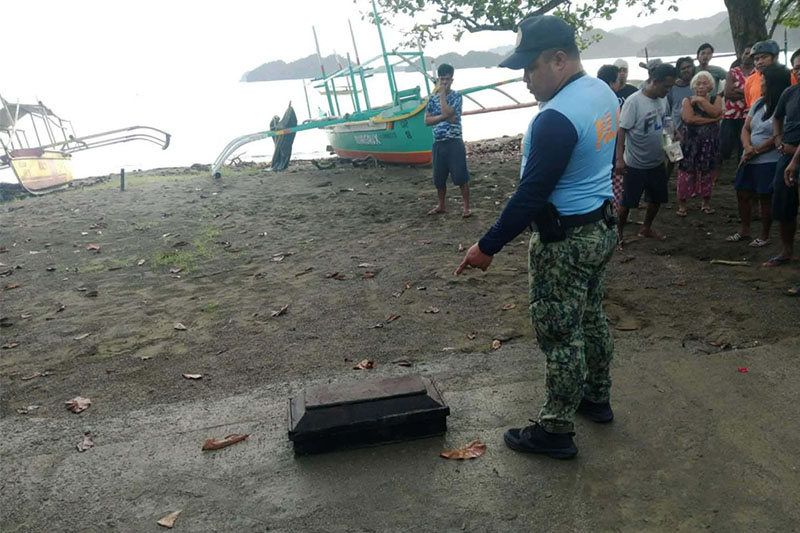 Coffin on the coast: Caramoan residents stunned by coffin washed ashore
