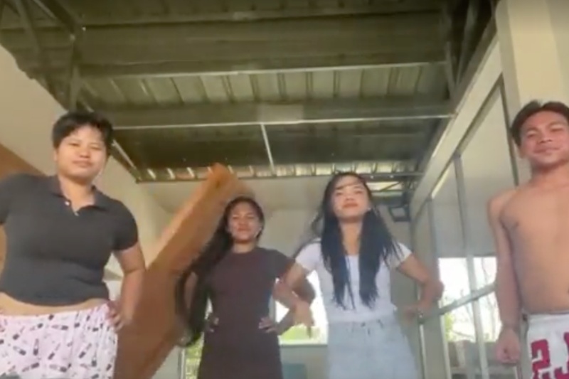 ‘Binayaran ‘yung pinto’: Falling door interrupts group dance in Bukidnon