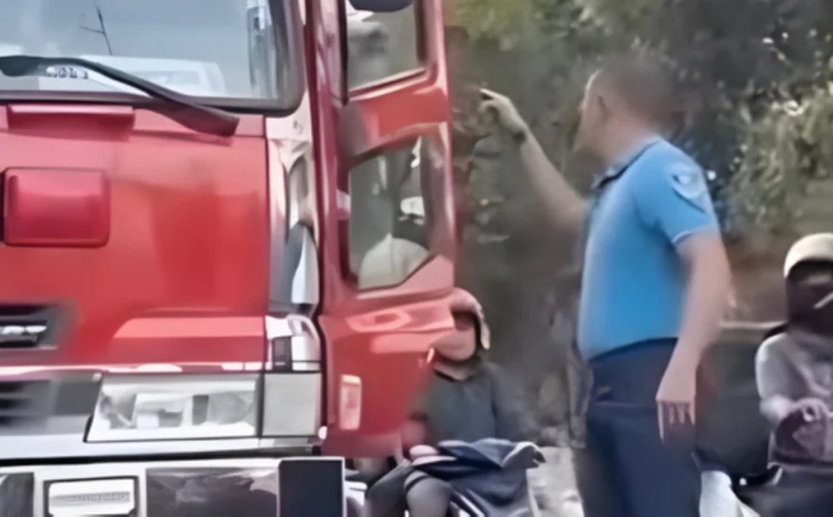 Police Officer Who Blocked Fire Truck Faces Show Cause Order from LTO