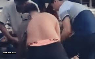 2 nakuryente sa kinabit na streetlight