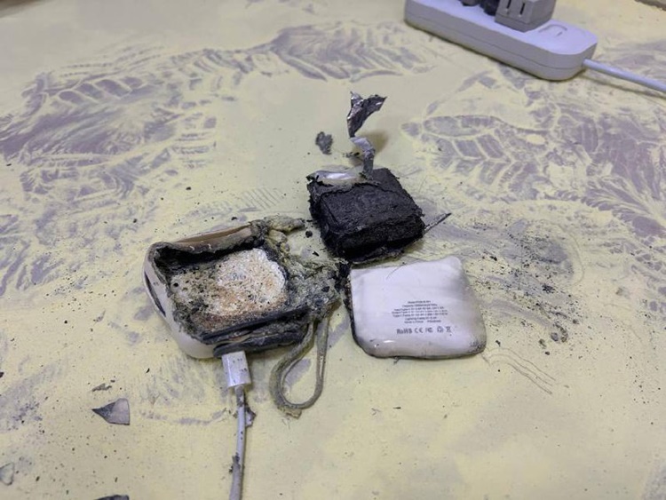 Power Bank Blasts Inside Senate Building
