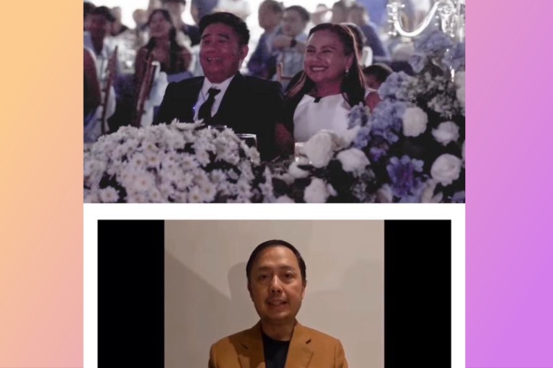 ‘Nagsalita na ulit’: Zaldy Co pops up in wedding SDE video