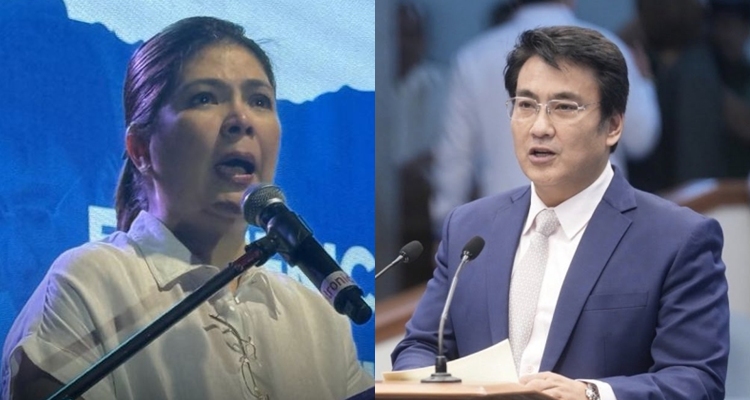 Lani Mercado and Bong Revilla
