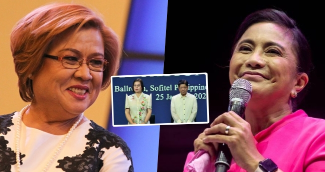 Leila de Lima Leni Robredo BBM Sara
