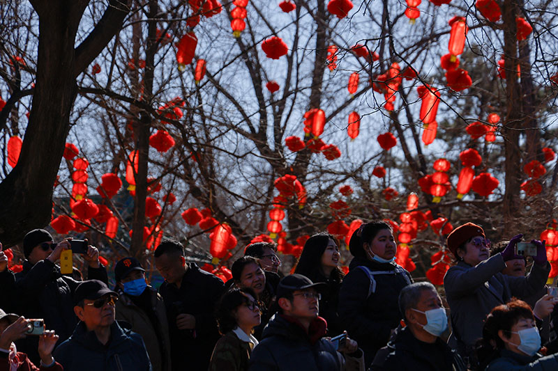 中国旧正月休暇延長で旅行消費急増