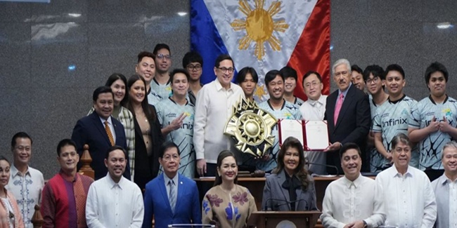 Senate Honors PH MLBB Champions as Bong Go Calls Them Inspiration for the Youth