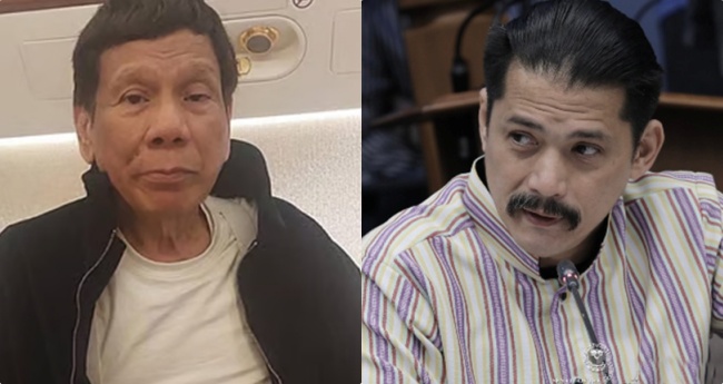 ロビン・パディリャ、ドゥテルテ氏公判出席を熱望