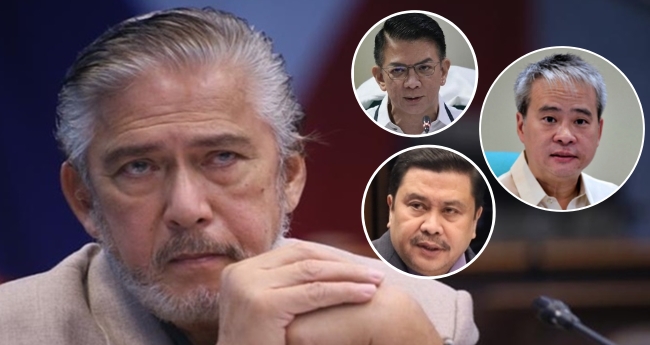 Tito Sotto Against Removal of Names of Chiz Escudero, Jinggoy Estrada, Joel Villanueva in Flood Control Report