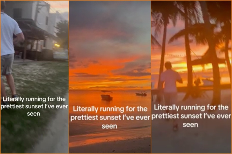 Viral: Travelers capture ‘breathtaking’ Siquijor sunset after nearly missing it