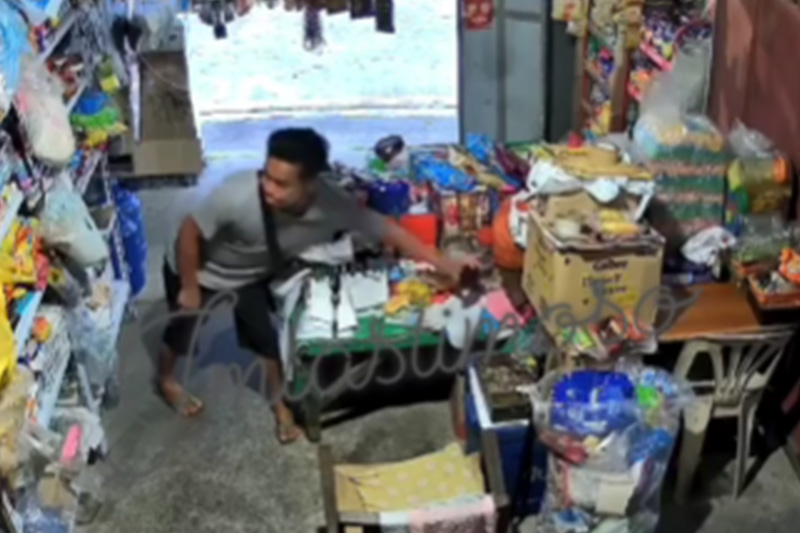 イロイロの泥棒、空っぽの財布にがっかり